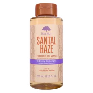 Tree Hut Foaming Gel Body Wash - Santal Haze - 18 fl oz