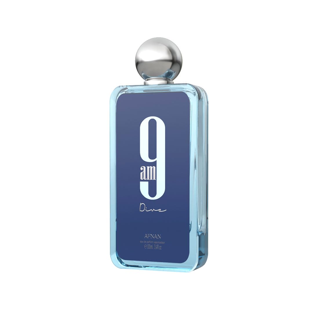 Afnan 9 AM Dive Unisex Eau De Parfum, 3.4 Fl. Oz - Image 3
