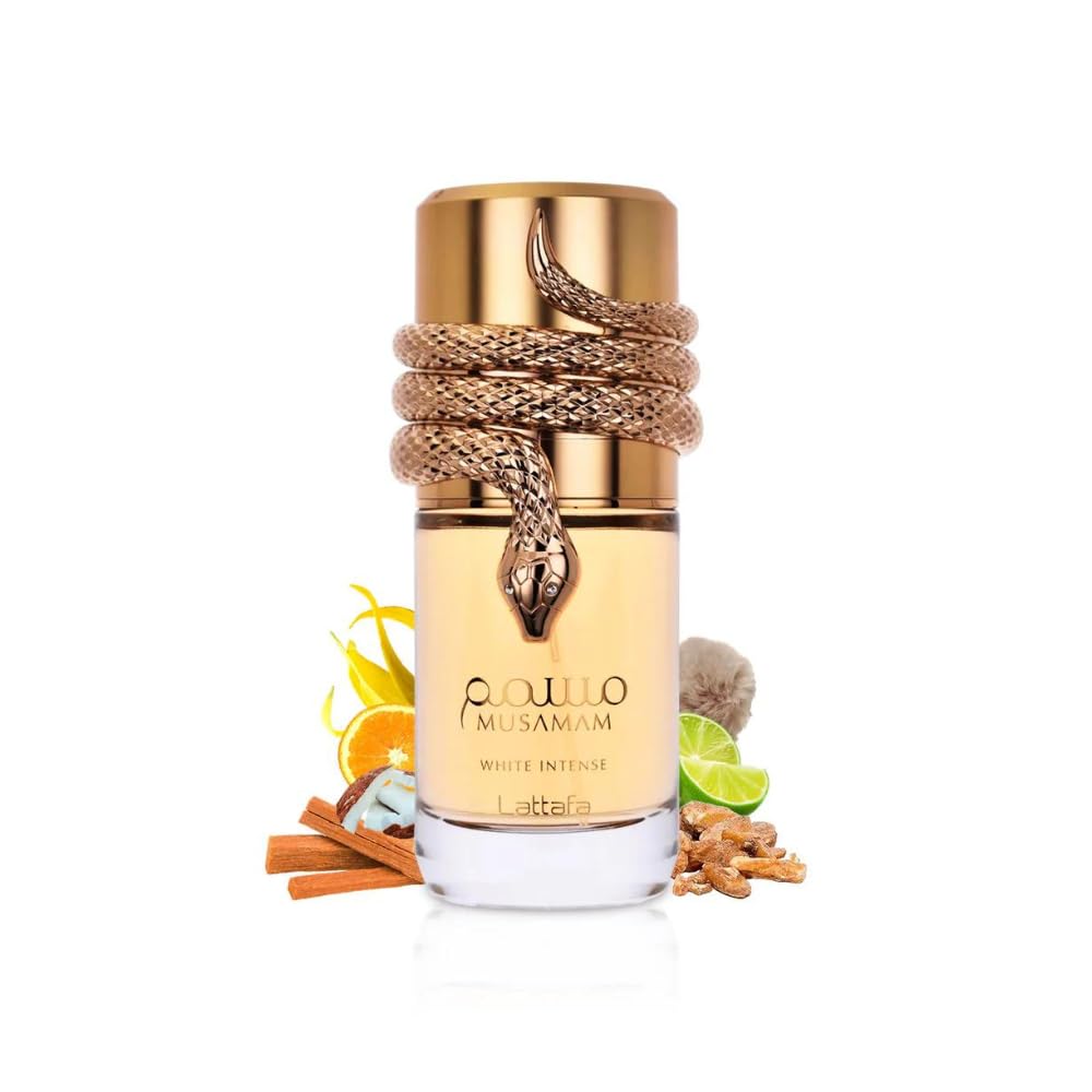 Lattafa Musamam White Intense Eau de Parfum Spray for Unisex, 3.4 Ounce - Image 3