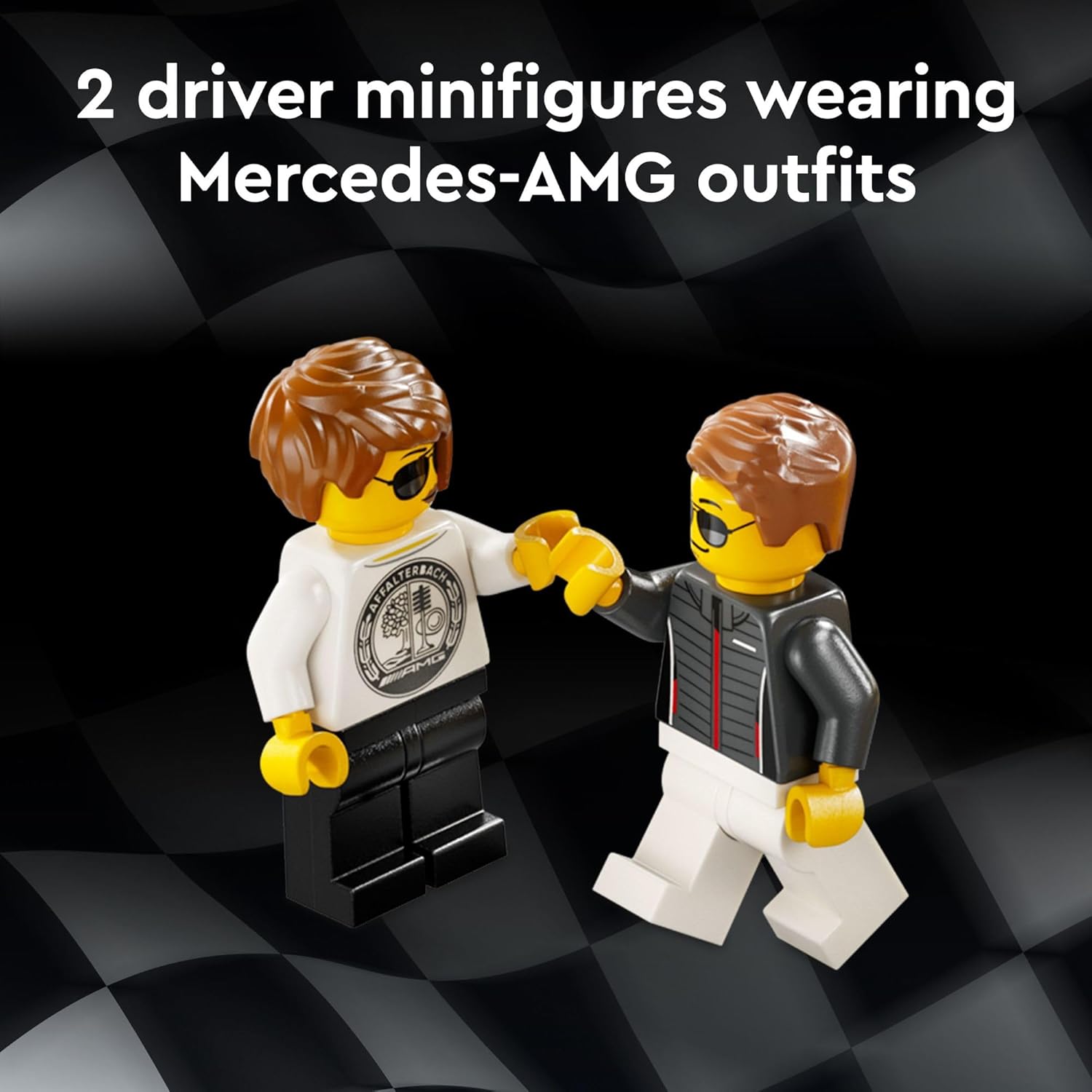LEGO Speed Champions Mercedes-AMG G 63 & Mercedes-AMG SL 63 F1 Toy Car, Formula 1 Vehicle Set for Kids, 2 Building Sets with 2 Driver Minifigures, Convertible Toy Car Gift for Boys and Girls, 76924 - Image 5