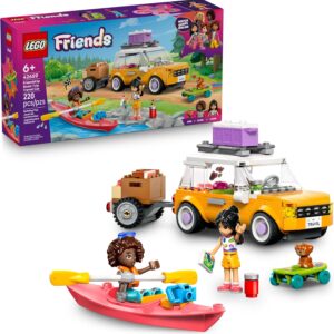 LEGO Friends Friendship Road-Trip Travel Car Toy - Buildable Storytelling Playset with Pretend Play Toys and Puppy Figurine - Fun Birthday Gift Idea for Girls & Boys, Ages 6+ - 42659