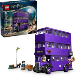 LEGO Harry Potter Knight Bus Adventure - Building Toy for Kids, Boys, and Girls, Ages 8+ - Iconic Bus from Harry Potter and The Prisoner of Azkaban - with 5 Minifigures - 76446