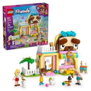 LEGO Friends Pet Accessories Shop Pretend Play Set - Building Toy for Kids, Girls and Boys, Ages 6+ - with 3 Minidolls, Toy Dog, Cat, & Rabbit - Gift Idea for Birthday - 42650