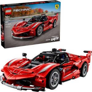 LEGO Technic Ferrari FXX K Toy Car - Building Toy for Girls & Boys, Ages 10+ - Cool Birthday Gift for Kids -  42212