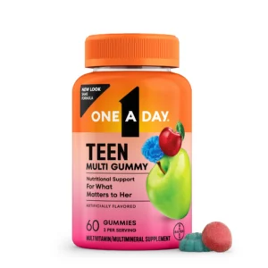 One A Day Teen for Her Multivitamin Gummies, 60 Count