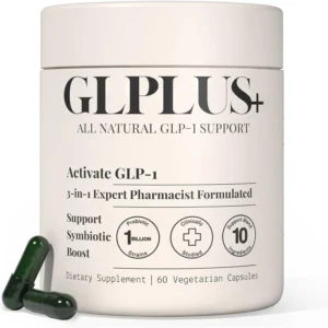 Plus+Ultra GLPlus+ All Natural GLP-1 Support – 60 Capsules | Appetite Control & Healthy Weight Management