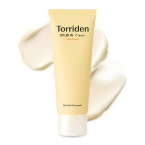 Torriden SOLID IN Ceramide Cream 70ml (2.36 fl. oz.) | Ceramide Moisturizer for Healthy Skin Barrier, Soothing, Nourishing | 5 types of Ceramide, Allantoin, Panthenol