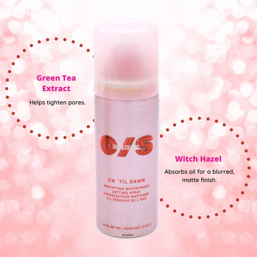 ONE/SIZE by Patrick Starrr Mini On 'Til Dawn Mattifying Waterproof Setting Spray 1 oz/ 46 mL - Image 4