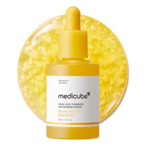 Alternative view of medicube Kojic Acid Turmeric Clarifying & Balancing Capsule Serum for Troubled Skin | Soothing & Brightening Facial Serum | Niacinamide & Glow Capsules for Hydration and Barrier Support | 1.01 fl.oz