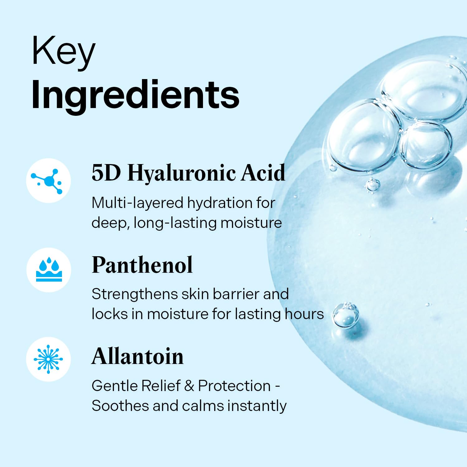 Torriden DIVE IN Hyaluronic Acid Serum for Deep Hydration | Korean K-Beauty Glass Skin Plump Glow | Lightweight Fast-Absorbing Face Serum 50ml (1.69 fl.oz.) - Image 5
