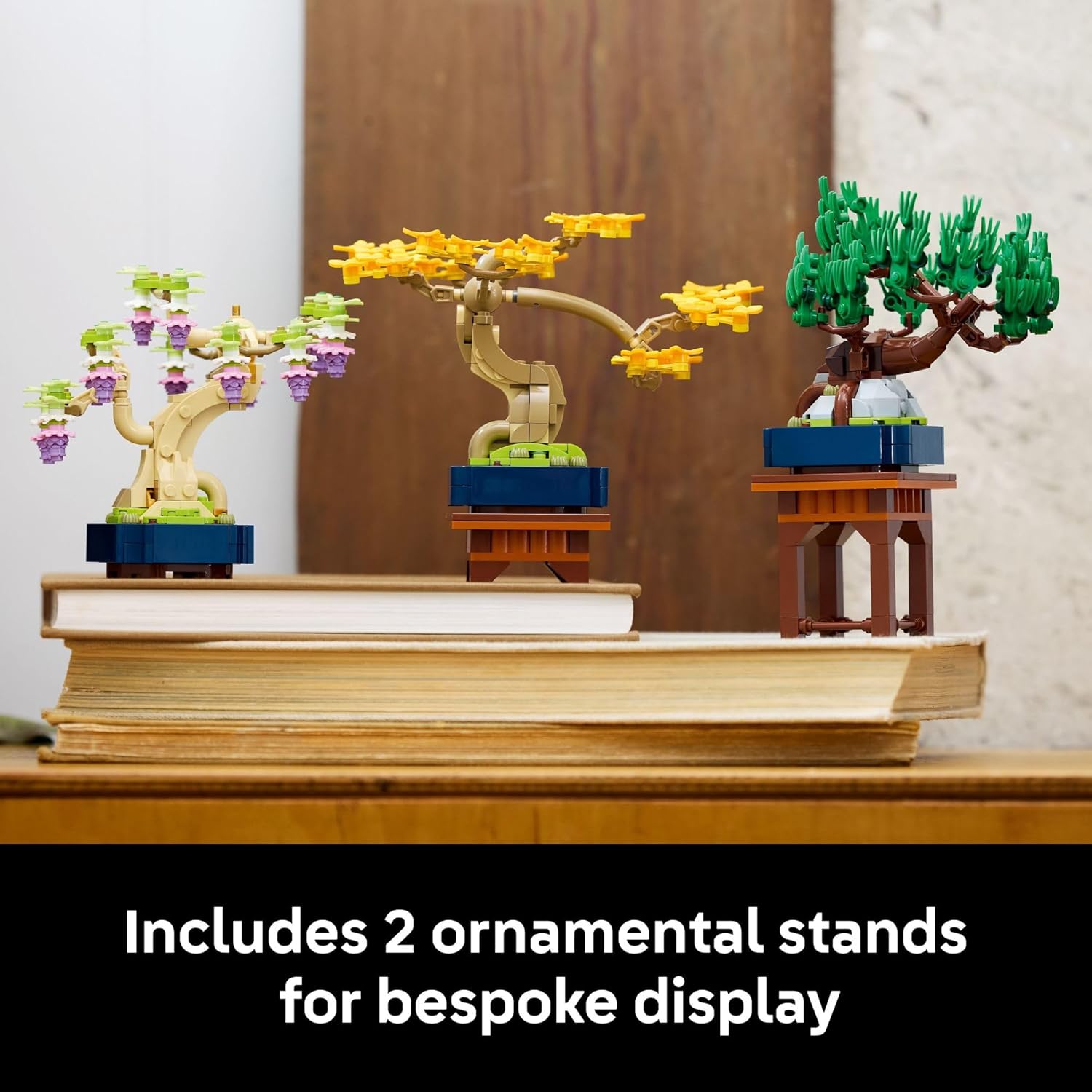 LEGO Botanicals Mini Bonsai Trees Building Set - Artificial Bonsai Tree Building Blocks for Adults, Ages 18+ - DIY Home and Office Decor for Men and Women - Gift for Christmas - 10373 - Image 8