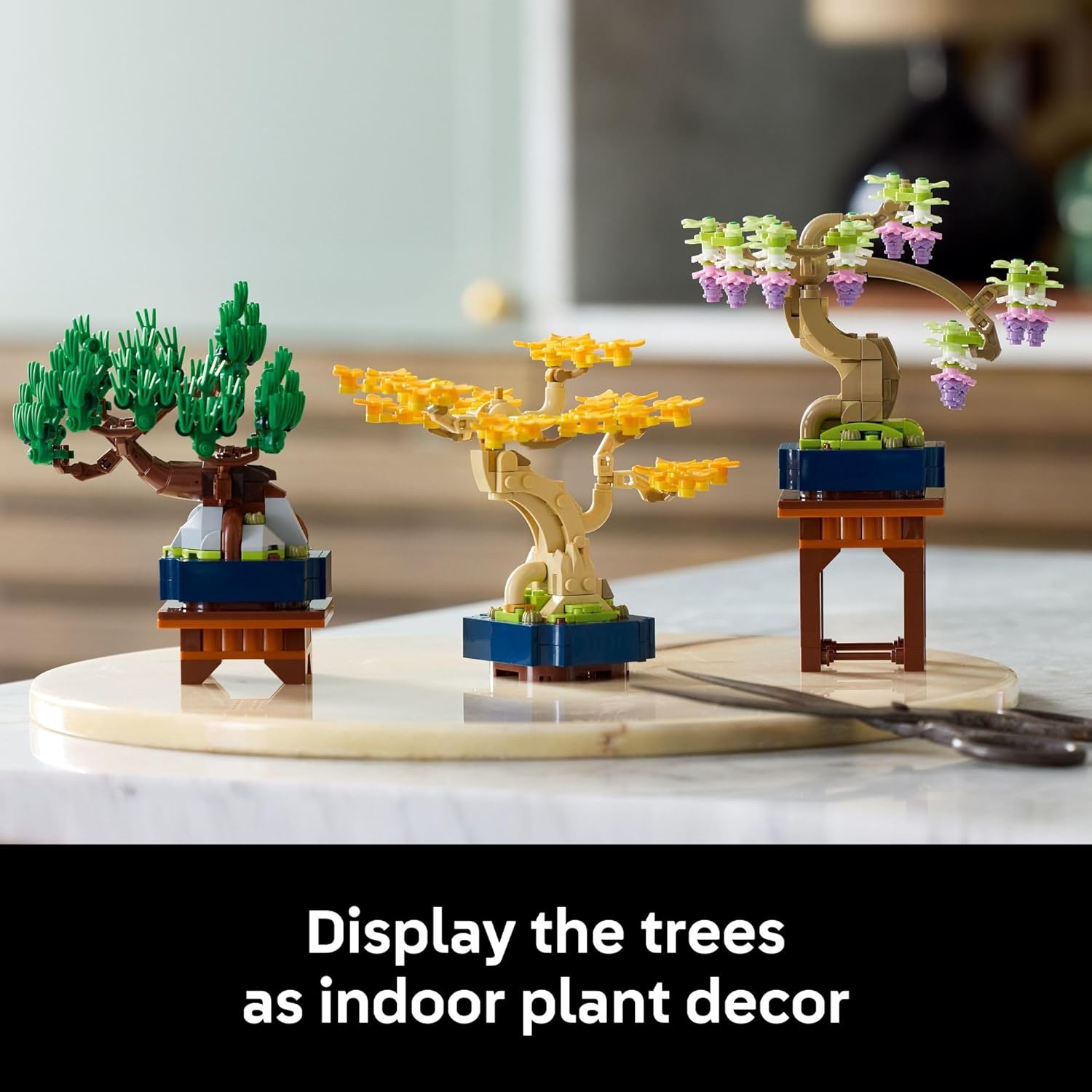LEGO Botanicals Mini Bonsai Trees Building Set - Artificial Bonsai Tree Building Blocks for Adults, Ages 18+ - DIY Home and Office Decor for Men and Women - Gift for Christmas - 10373 - Image 6