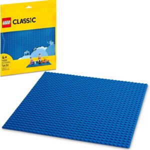 LEGO Classic Blue Baseplate 11025 Building Toy Set for Preschool Kids, Boys, and Girls Ages 4+ (1 Pieces)