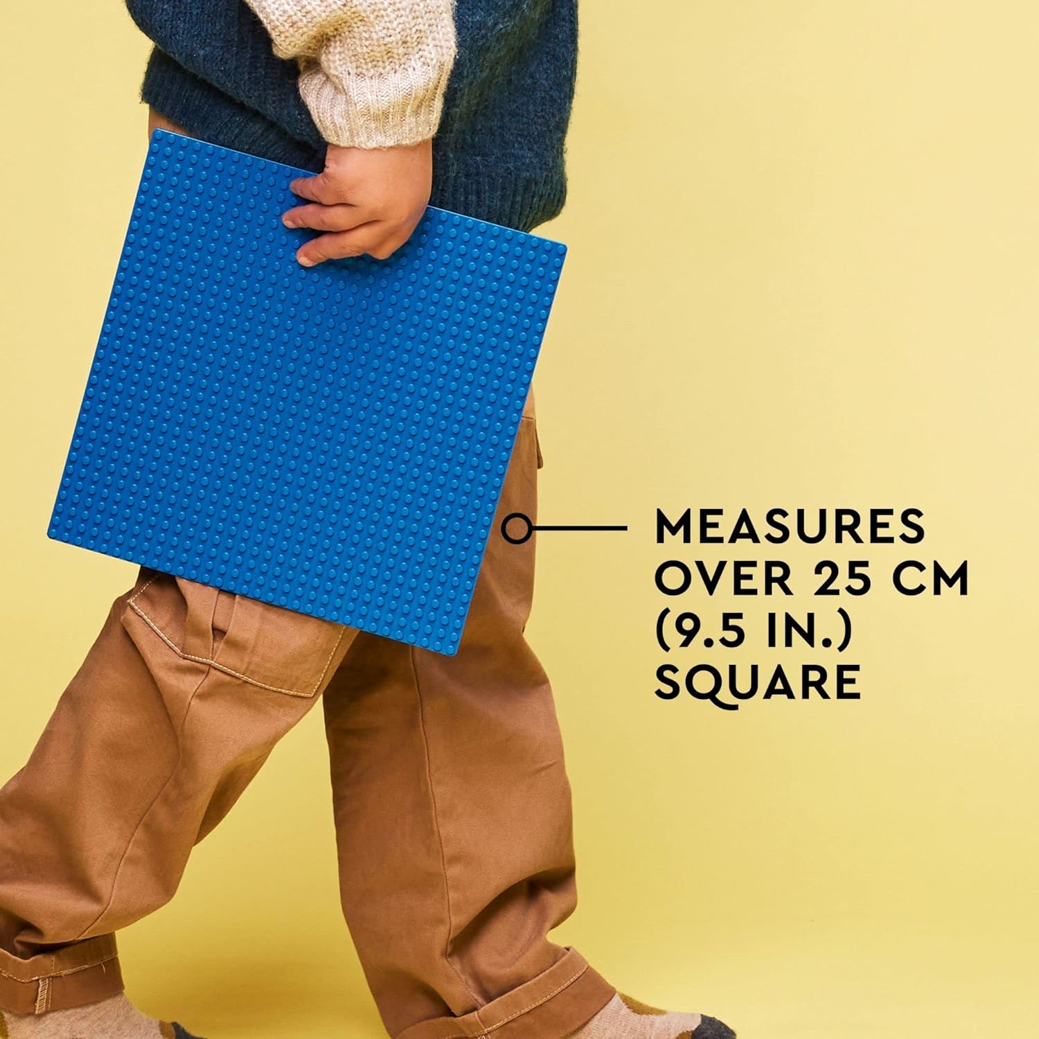 LEGO Classic Blue Baseplate 11025 Building Toy Set for Preschool Kids, Boys, and Girls Ages 4+ (1 Pieces) - Image 6