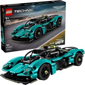 Alternative view of LEGO Technic Aston Martin Valkyrie Toy Car - Kids Model Kit Toy for Boys and Girls, Ages 9+ - Vehicle Building Set for Pretend Play & STEM Learning - Sports Car Gift Idea for Birthdays - 42208