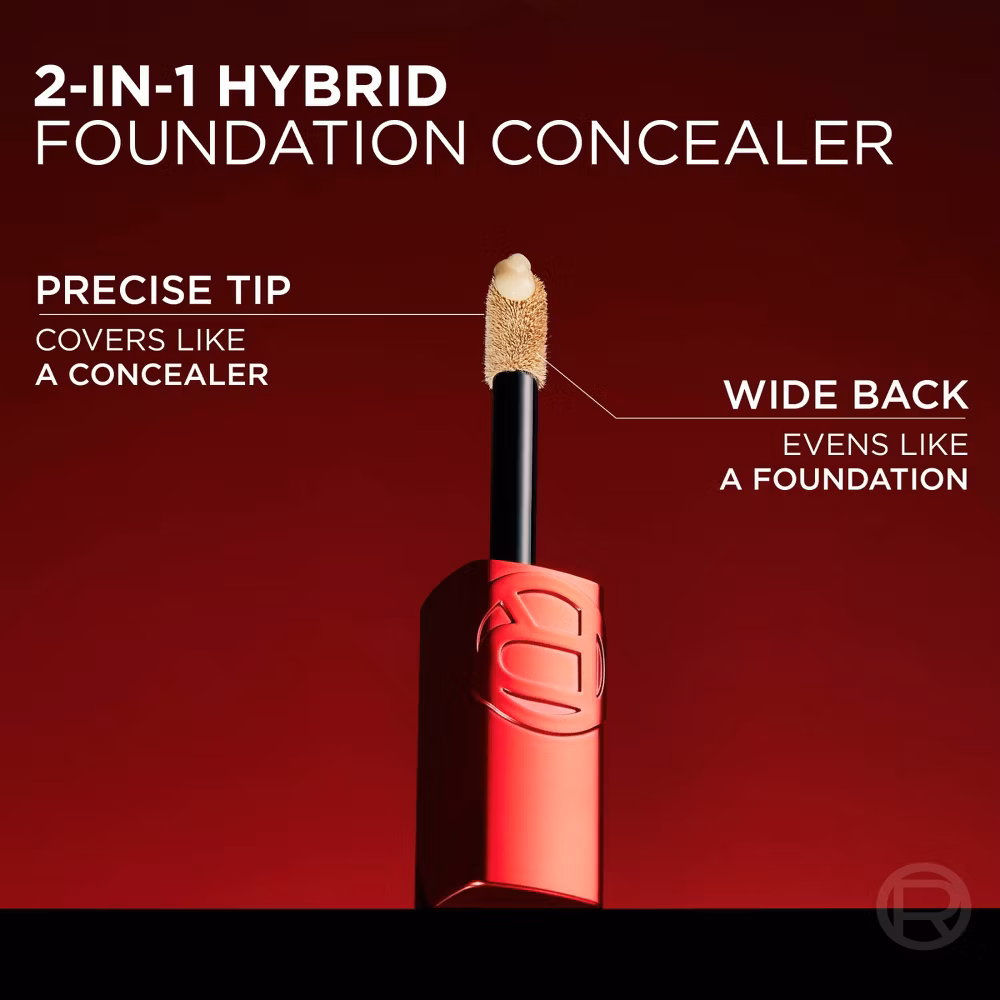 L'Oreal Paris Infallible Skin Ink Matte 2-in-1 Foundation and Concealer - 0.5 fl oz - 270 Medium Warm - Image 5