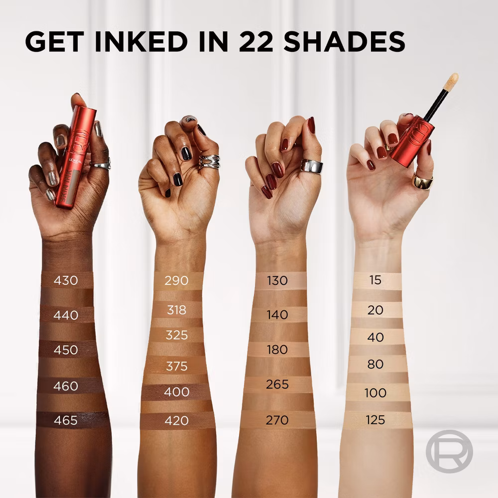 L'Oreal Paris Infallible Skin Ink Matte 2-in-1 Foundation and Concealer -265 Medium Neutral - Image 8