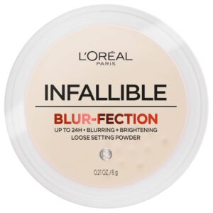 L'Oreal Paris Infallible Blur-fection Longwear Loose Setting Powder - 0.21oz - 20 Translucent Light