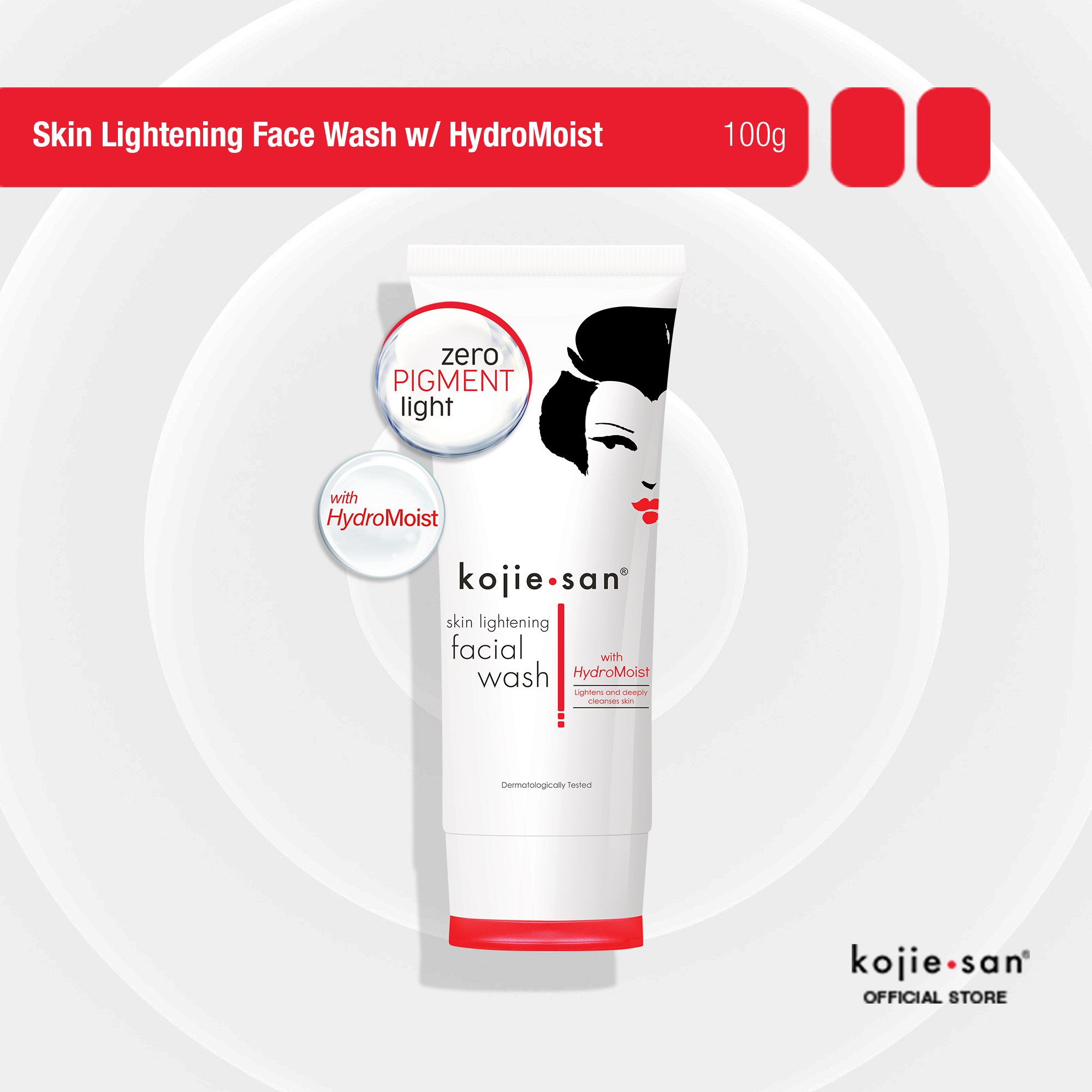 Kojie San Skin Lightening Facial Wash with Hydromoist - Image 3