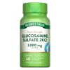 Nature's Truth Glucosamine Sulfate Capsules | 3000mg | 60 Count | Triple Strength | Non-GMO & Gluten Free Supplement