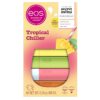 eos Flavor Lab Secret Menu Lip Balm Gift Set - Tropical Chiller, Limited-Edition, Moisturizing, Hydrating, Dry Lips, Variety Pack, 0.14 oz, 4-Pack