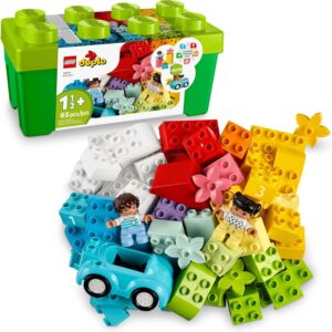 LEGO DUPLO Classic Brick Box Building Blocks - Stacking Toys for Toddlers, Ages 1.5+ Years - Learning & Educational Toys for Preschool - Develop Fine Motor Skills - Gift for Birthdays - 10913