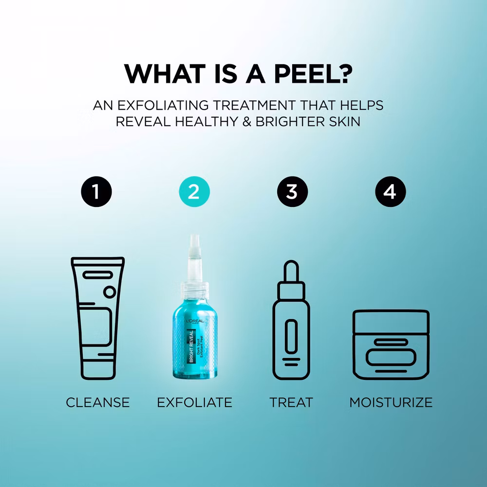 L'Oreal Paris Bright Reveal Dark Spot Exfoliant Peel - Image 9