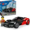LEGO City EV Supercar Building Toy for Kids - Pretend Play Set for Boys & Girls, Ages 5+ - Sports Car Toy W/Driver Minifigure - Gift Idea for Birthdays - 60486