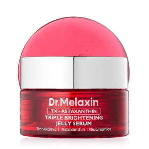 Dr Melaxin TX Astaxanthin Triple Jelly Serum – TXA, Astaxanthin & Niacinamide Face Serum for Even Skin Tone, Radiance & Hydration