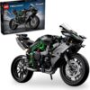 LEGO Technic Kawasaki Ninja H2R Motorcycle Toy - Building Toys for Kids, Boys & Girls, Ages 10+ - Kickstand for Display - Model Kit Birthday Gift - 42170