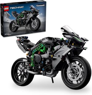LEGO Technic Kawasaki Ninja H2R Motorcycle Toy - Building Toys for Kids, Boys & Girls, Ages 10+ - Kickstand for Display - Model Kit Birthday Gift - 42170