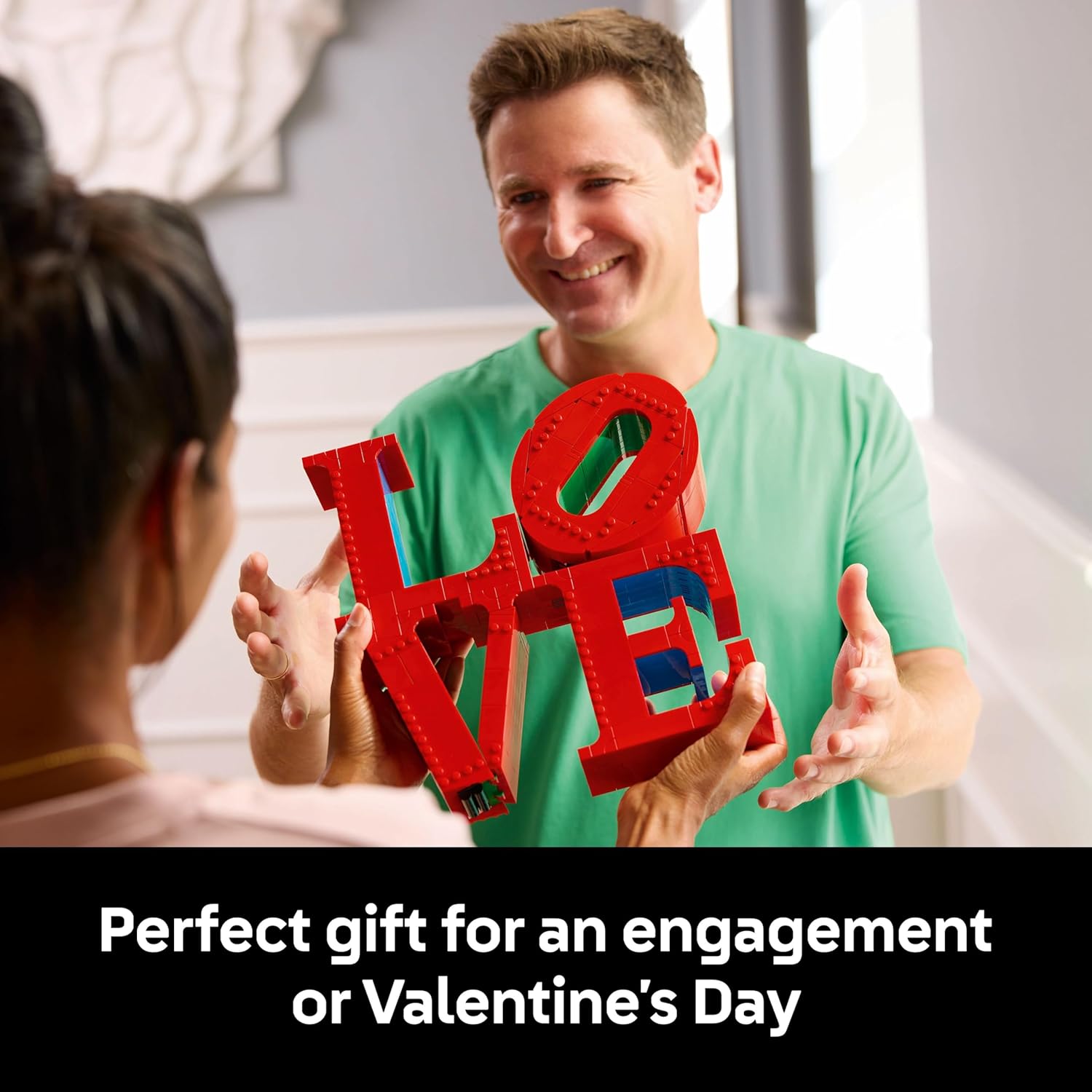 LEGO Art Love Collectible Building Set - DIY Kit for Adults, Ages 18+ - Gift for Valentines Day - Home Decor to Display on Table - 31214 - Image 8