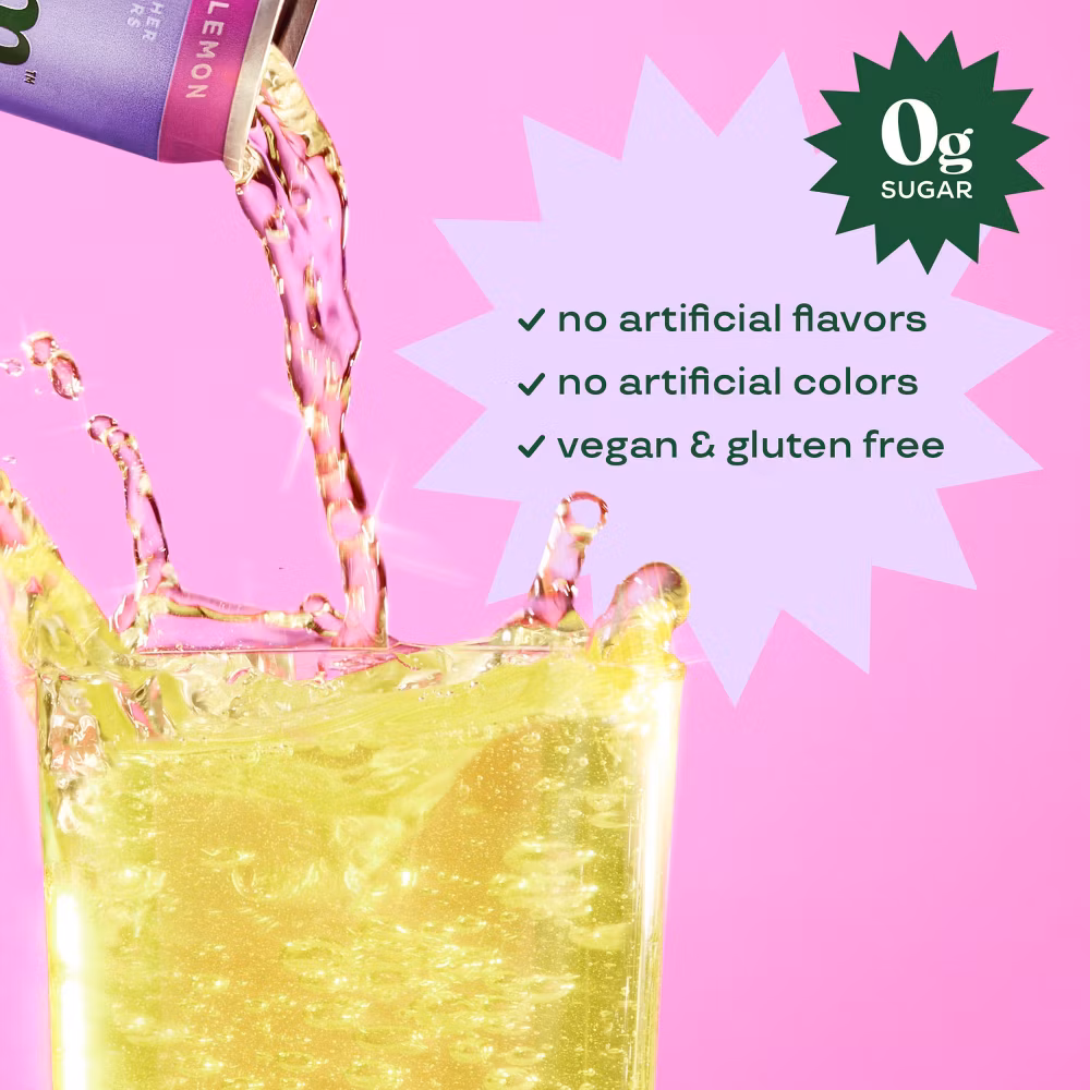 BLOOM NUTRITION Sparkling Energy Drink - Juicy Orange - 12 fl oz Can - Image 4