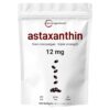 Micro Ingredients Astaxanthin 12mg with MCT Oil, 120 Softgels, 4 Month Supply | Premium Astaxanthin Antioxidant Supplements* | Fresh Microalgae Source | Triple Strength, Non-GMO, Gluten Free, (Packaging May Vary)