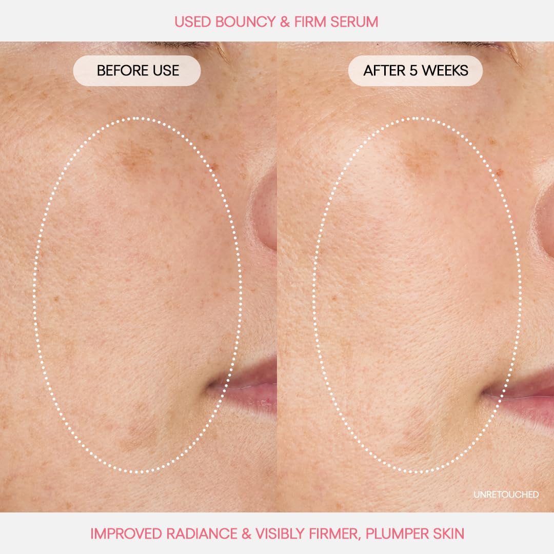 LANEIGE Bouncy & Firm Serum: Korean Slow Aging Collagen Serum with Peptides for Plumping, Firming, & Hydrating - Image 4