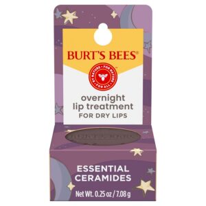Alternative view of Burt's Bees Original Overnight Intensive Lip Treatment, Moisturizing, Restorative, Reduces Fine Lines, Vitamin E, Ceramides Oils, Natural Origin Lip Care, 0.25 Oz.