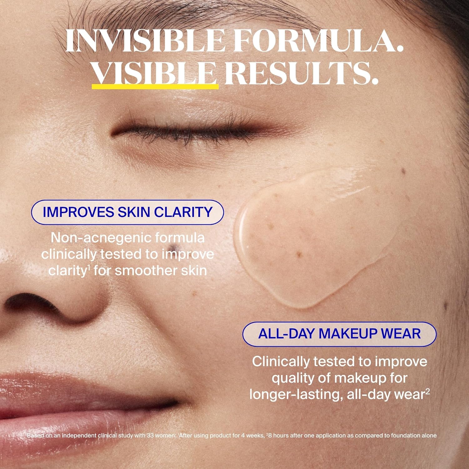 Supergoop! Unseen Sunscreen - SPF 50 - Clear & Invisible Face Sunscreen + Broad Spectrum + Makeup-Gripping Primer - Weightless, Scentless, Oil Free - For All Skin Types & Tones - 1.7 fl oz - Image 6