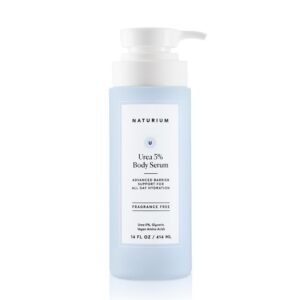 Naturium Urea 5% Body Serum, Lightweight, Hydrating Serum with Nourishing & Soothing Benefits for Barrier Support, Vegan & Cruelty-Free, 14 oz