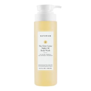 Naturium The Glow Getter Multi-Oil Hydrating Body Wash, Gentle Cleanser, 16.9 oz