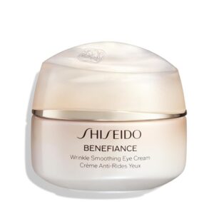 Shiseido Benefiance Wrinkle Smoothing Eye Cream - 15 mL - Visibly Improves Five Types of Eye Wrinkles, Dark Circles & Puffiness - 48-HR Hydration - All Skin Types