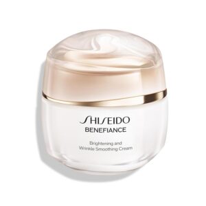 Shiseido Benefiance Brightening and Wrinkle Smoothing Cream - Moisturizer Visibly Improves Dark Spots & Wrinkles with Plant-Based Retinol - 24HR Hydration - Non-Comedogenic, All Skin Types