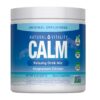 Natural Vitality MaxCalm Magnesium Powder | High Absorbable Ionic Glycinate and Citrate Formula | 8oz Unflavored Supplement