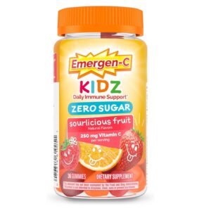 Emergen-C Zero Sugar Immune Support Kidz Gummies 36 Count