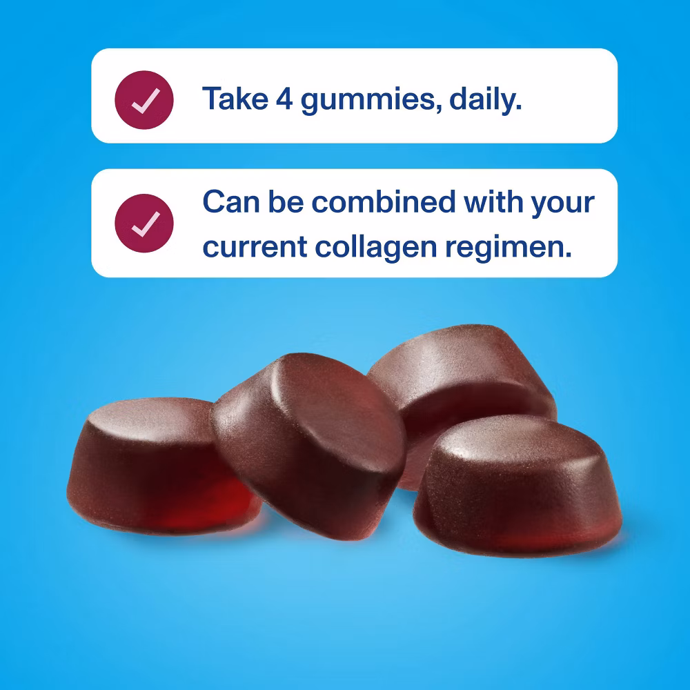 Vital Proteins Collagen Gummies - Raspberry - 120ct: Dietary Supplement, Gummies - Image 6