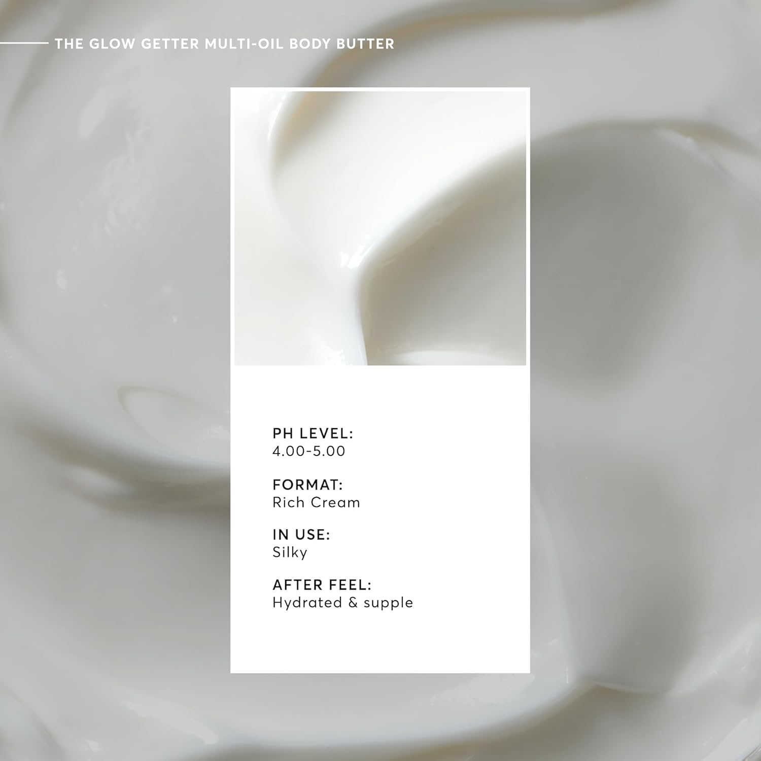 Naturium The Glow Getter Whipped Multi-Oil Body Butter, Firming Cream & Body Moisturizer with Shea Butter, 7.7 fl oz - Image 3