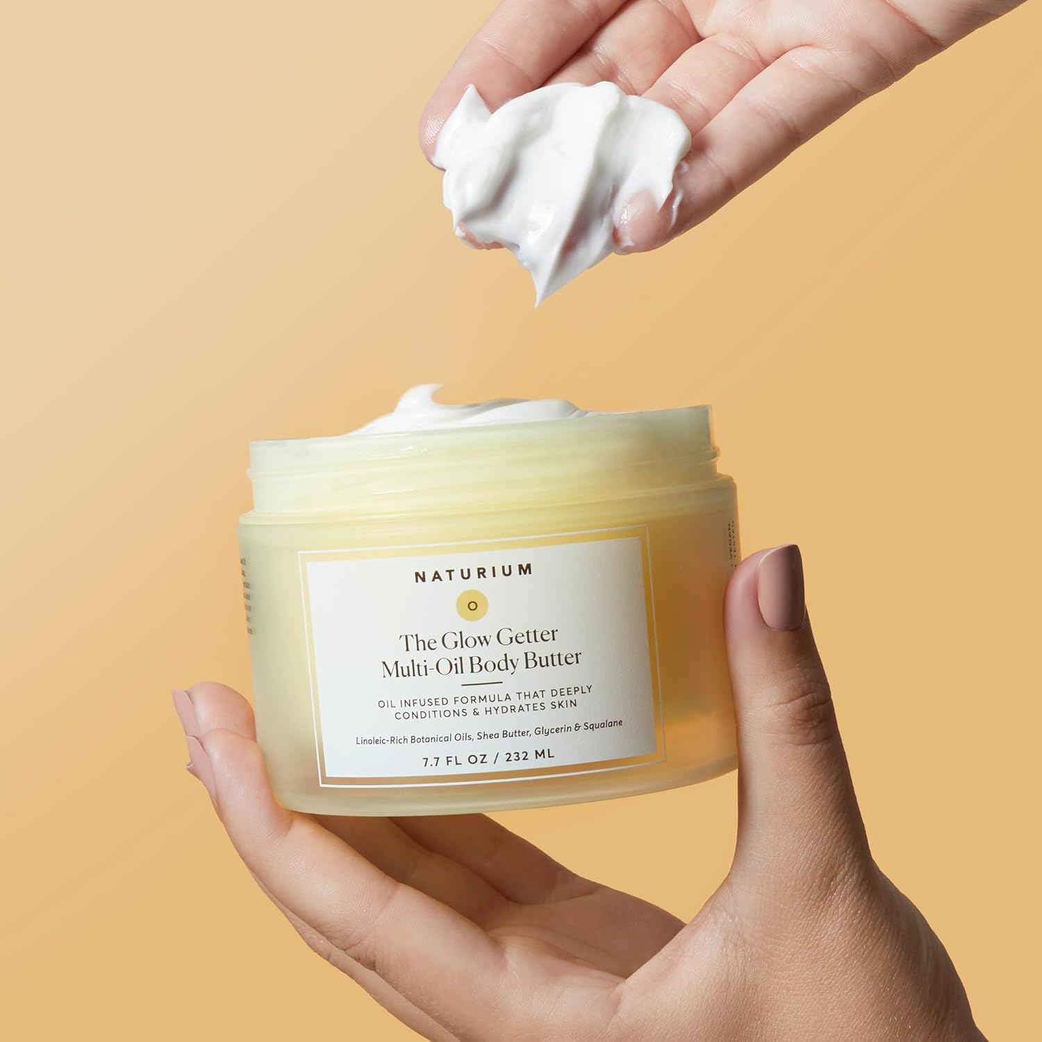 Naturium The Glow Getter Whipped Multi-Oil Body Butter, Firming Cream & Body Moisturizer with Shea Butter, 7.7 fl oz - Image 7