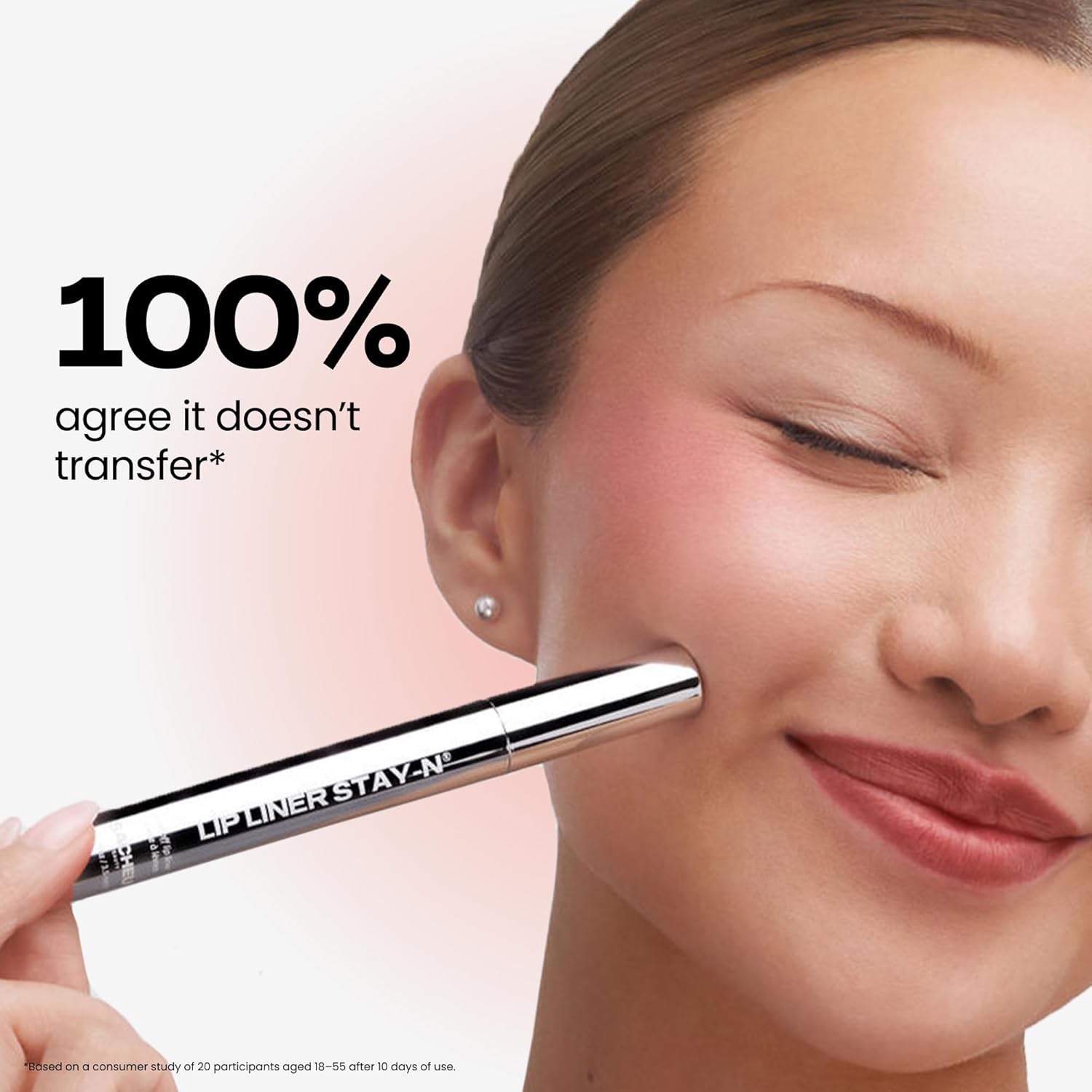 Sacheu Lip Liner STAY-N Peel Off Lip Stain — Long Lasting Waterproof Lip Tint with Hyaluronic Acid & Vitamin E — Transfer Proof Matte Finish, Vegan & Cruelty-Free (COREal) - Image 5