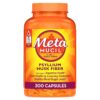 Metamucil, Psyllium Husk GLP-1 Friendly Fiber Capsules, 300 Capsules, 3-in-1 Fiber Supplement, Daily Psyllium Husk Fiber Capsules Help Support Digestive Health by Promoting Regularity*