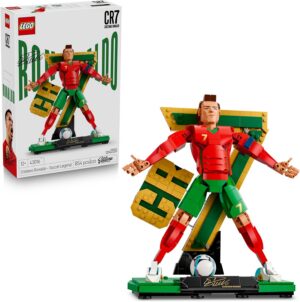 LEGO Editions Cristiano Ronaldo – Soccer Legend - Building Set for Boys & Girls, Ages 12+ - 43016