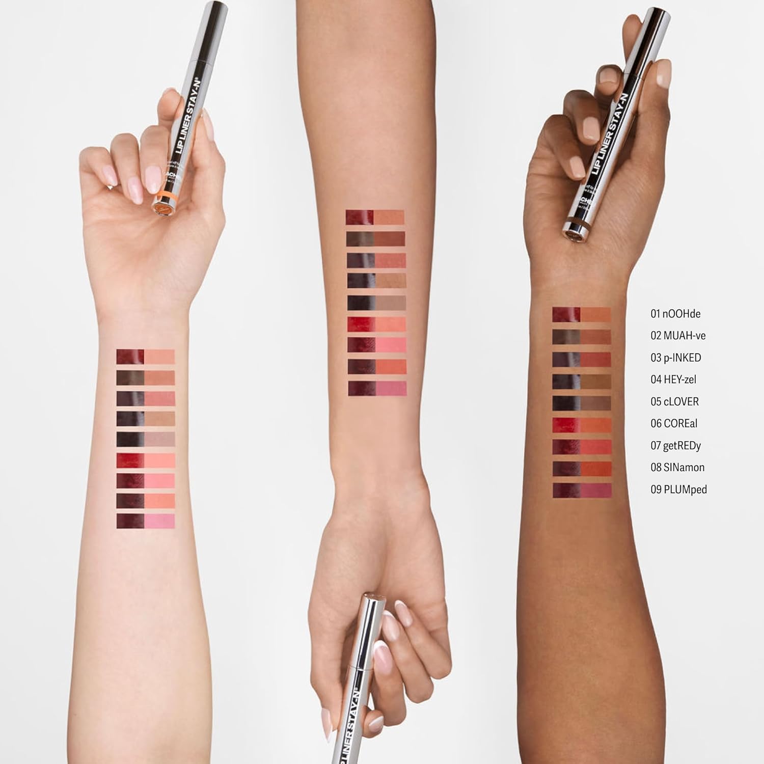 Sacheu Lip Liner STAY-N Peel Off Lip Stain — Long Lasting Waterproof Lip Tint with Hyaluronic Acid & Vitamin E — Transfer Proof Matte Finish, Vegan & Cruelty-Free (COREal) - Image 8